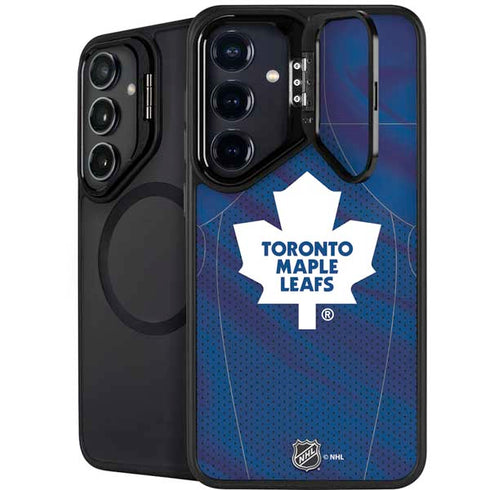 NHL Toronto Maple Leafs Home Jersey Galaxy S25 Kickstand Case